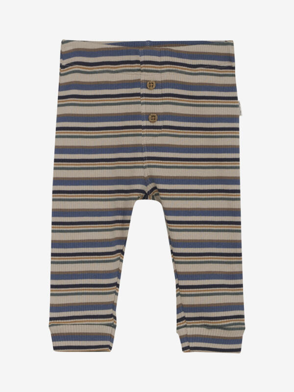 Minymo - Pants Y/D Rib 114043 - 7337 - China Blue
