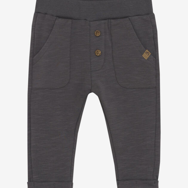 Minymo - Pants Sweat 114045 - 1403 - Dark Gull Grey