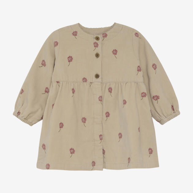 Minymo - Dress Corduroy w. Lining 114081 - 2306 - Oxford Tan