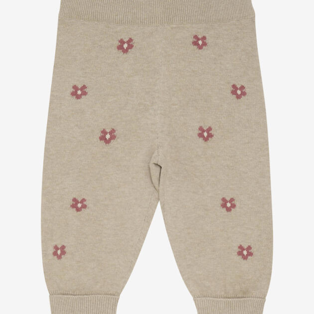 Minymo - Pants Knit 114091 - 2055 - Beige Melange