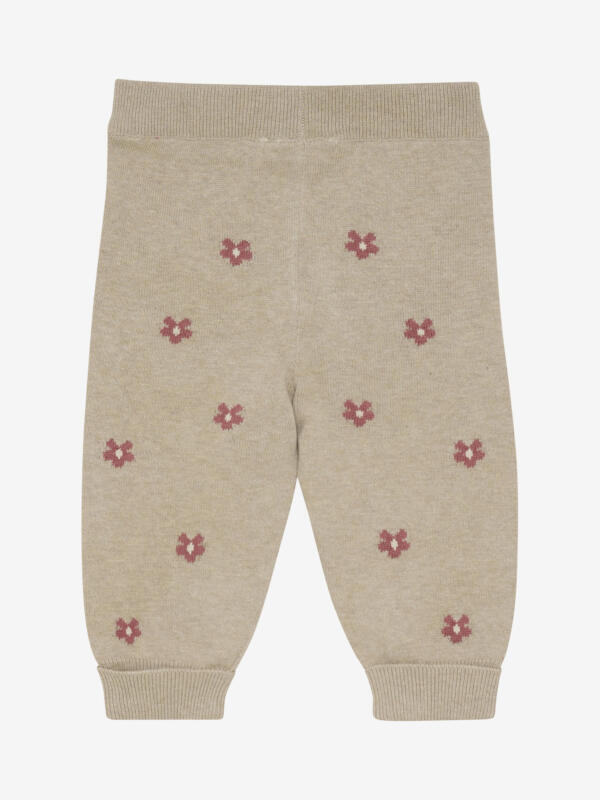 Minymo - Pants Knit 114091 - 2055 - Beige Melange – Bild 2