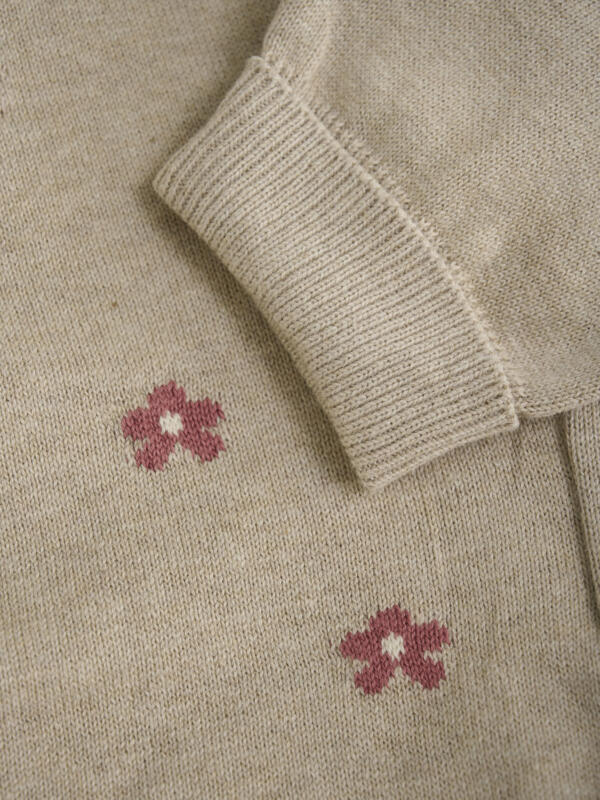 Minymo - Pants Knit 114091 - 2055 - Beige Melange – Bild 3