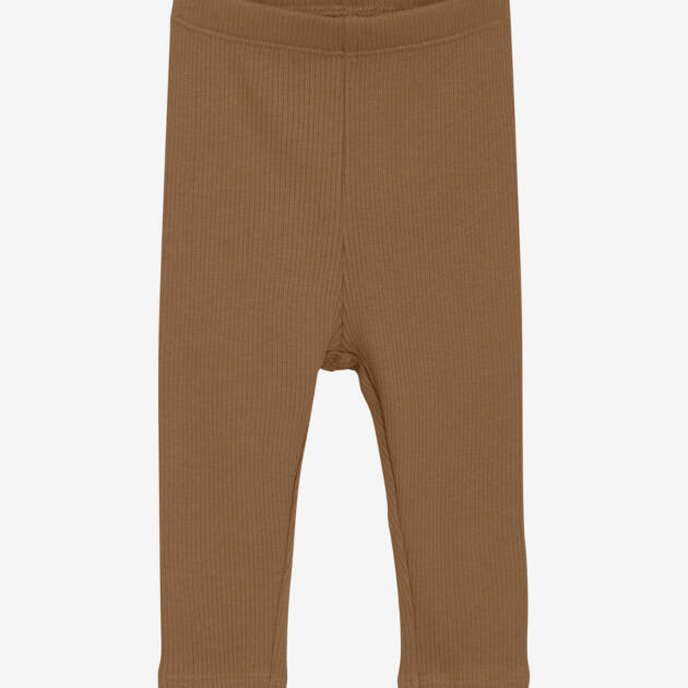 Minymo - Leggings Rib 114092 - 2200 - Brown Sugar