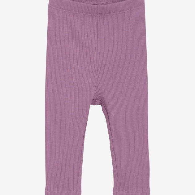 Minymo - Leggings Rib Mauve Orchid