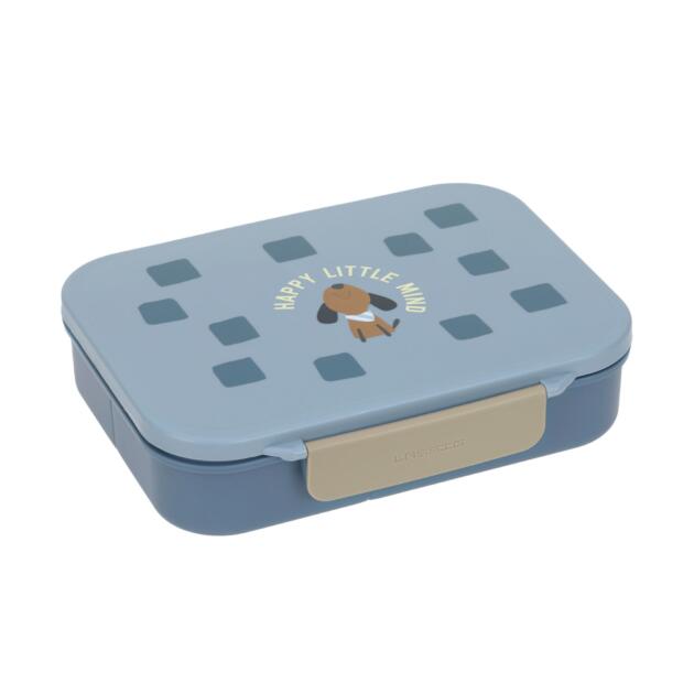 Brotdose Kinder - Bento Lunchbox, Pattern Party Blau