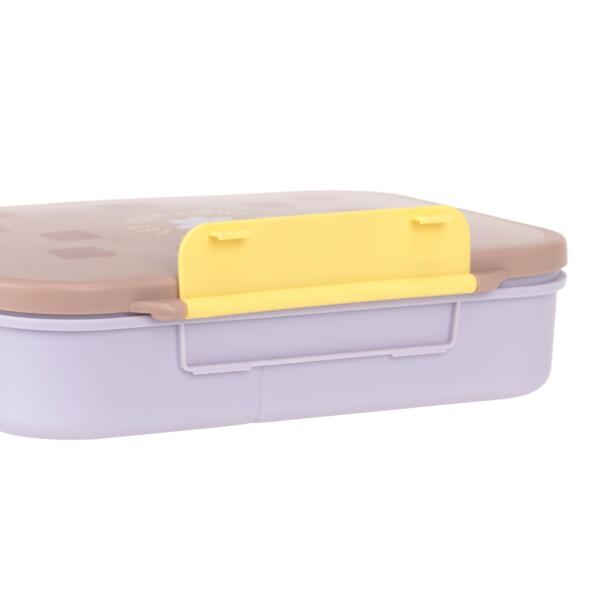 Brotdose Kinder - Bento Lunchbox, Pattern Party Rosa – Bild 6