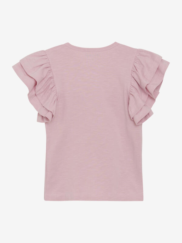 Minymo - T-shirt SS  Bleached Mauve – Bild 2