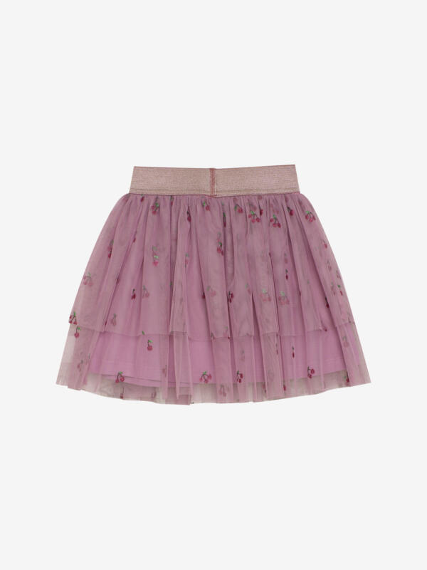 Minymo - Skirt AOP  Mauve Orchid – Bild 2