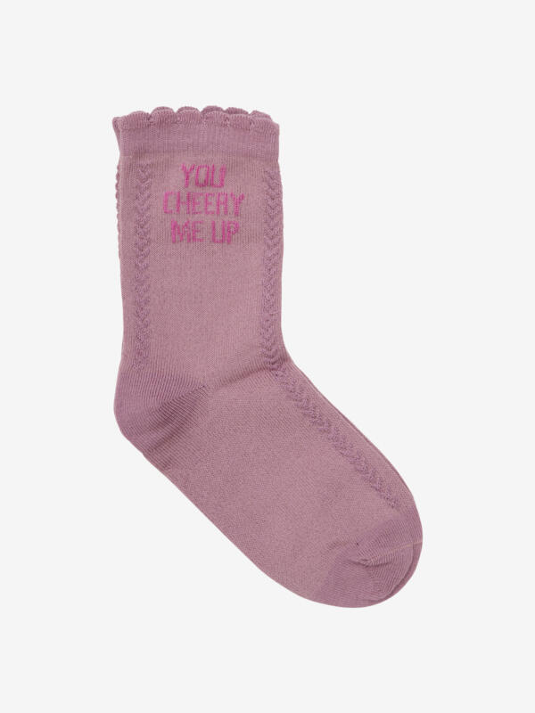 Minymo - 3-Pack Socks  Mauve Orchid – Bild 2