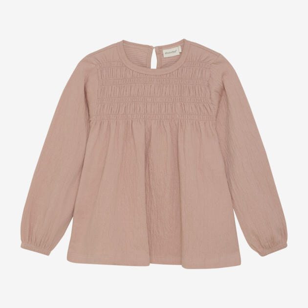 Minymo - Blouse LS 124040 - 5240 - Misty Rose