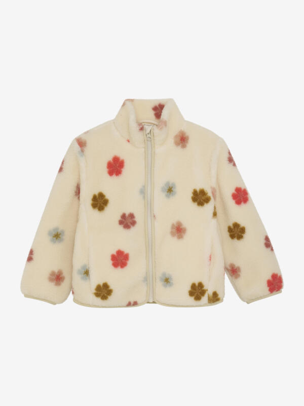 Minymo - Teddy Jacket AOP w. Lining 124050 - 2015 - Sandshell