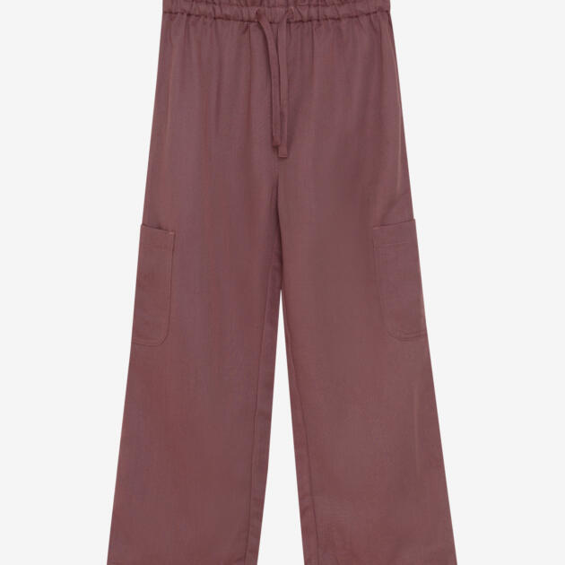 Minymo - Pants 124057 - 4435 - Withered Rose