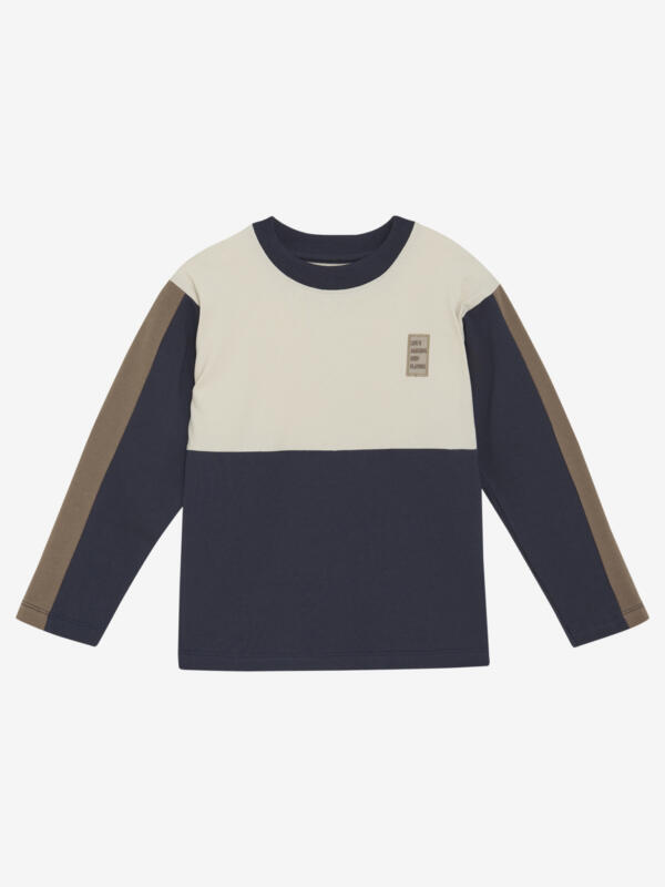 Minymo - T-shirt LS 134005 - 7021 - Parisian Night