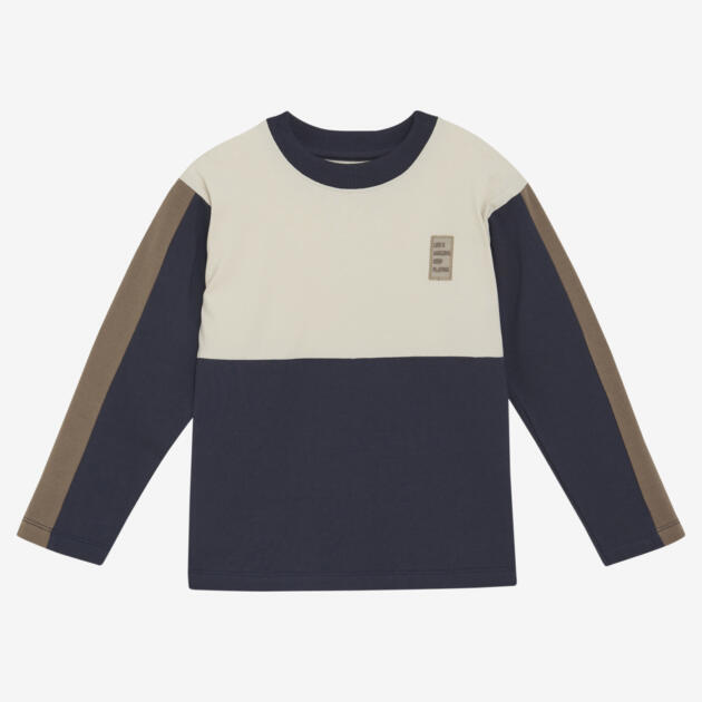 Minymo - T-shirt LS 134005 - 7021 - Parisian Night