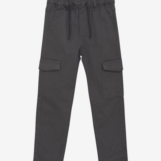Minymo - Pants Canvas 134054 - 1403 - Dark Gull Grey