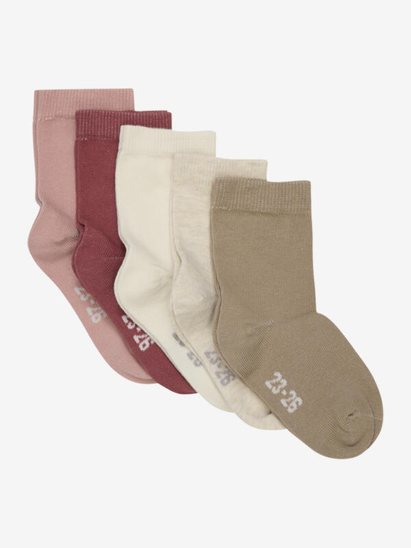 Minymo - Ankle sock - multi (5-pack) 5247 - 5270 - Rose Cloud