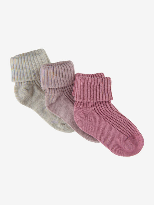 Minymo - Baby sock rib (3 pack)