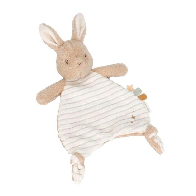 Little Dutch Schnuffeltuch Hase 'Naturals' beige 33cm