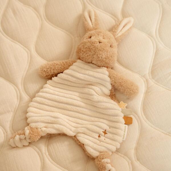 Little Dutch Schnuffeltuch Hase 'Naturals' beige 33cm – Bild 2
