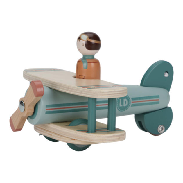 Flugzeug aus Holz FSC | Little Dutch