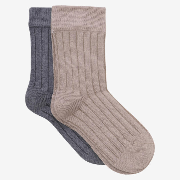 Minymo - Ankle sock - rib (2-pack) 5874 - 2806 - Goat