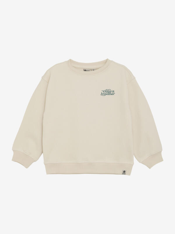 Daily Seven - Oversized Sweater Backprint 920234 - 2020 - Sandshell