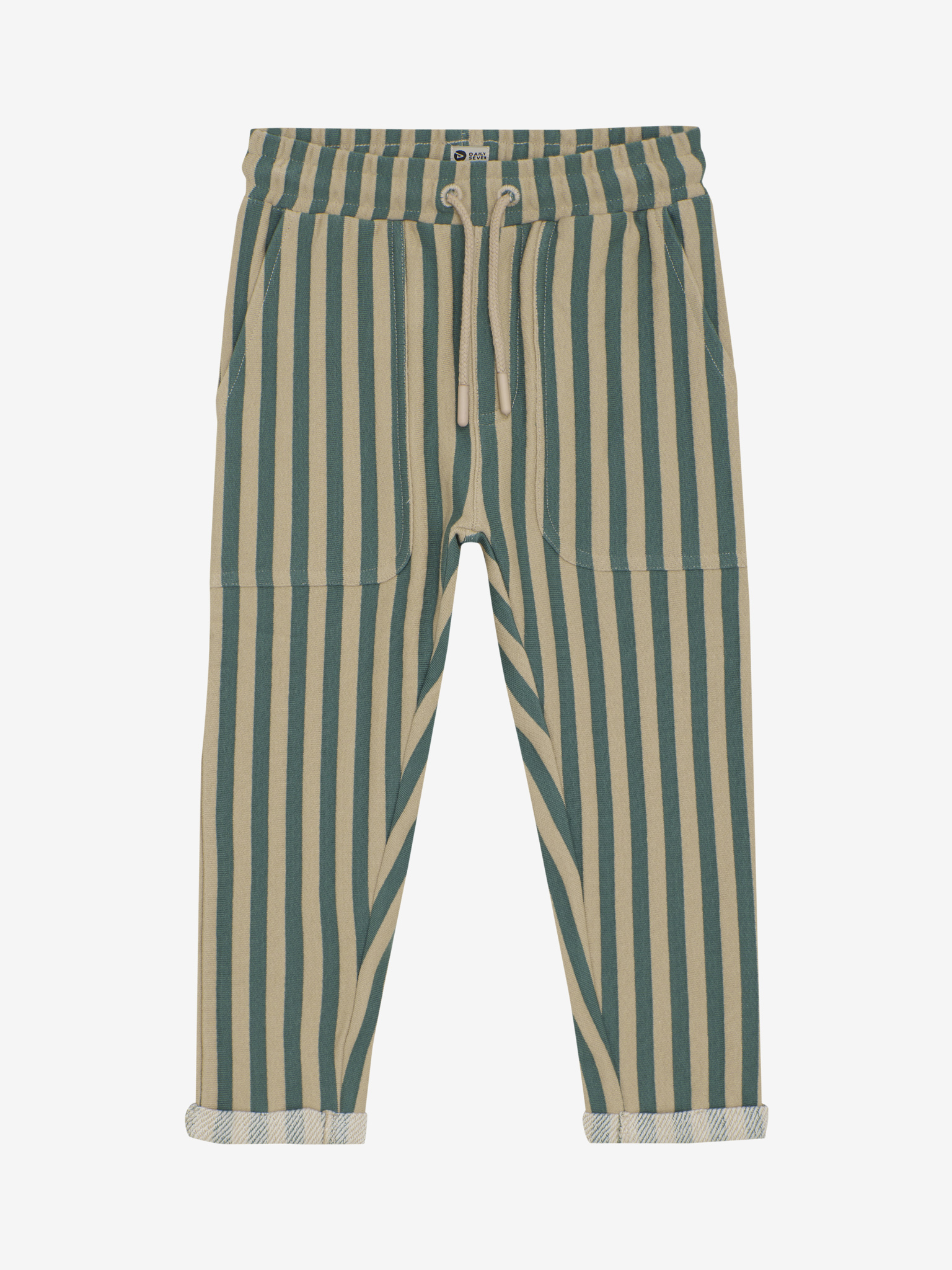 Daily Seven - Jogpants Big Stripe 920269 - 9030 - Blue Spruce