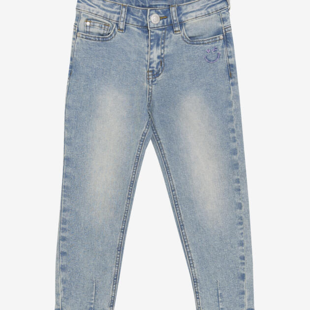 Daily Seven - 2500 Mom Fit Heart Pocket 930246 - 7151 - Medium Denim