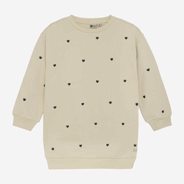 Daily Seven - Sweatdress Longsleeve 930306 - 2020 - Sandshell