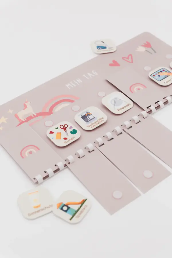 Inliebekind Tagesroutine inkl. Symbolkärtchen Einhorn