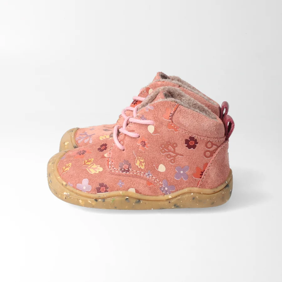 bLIFESTYLE Barfuß-Halbschuh pangolinSTYLE baby winteraltrosa – Bild 3