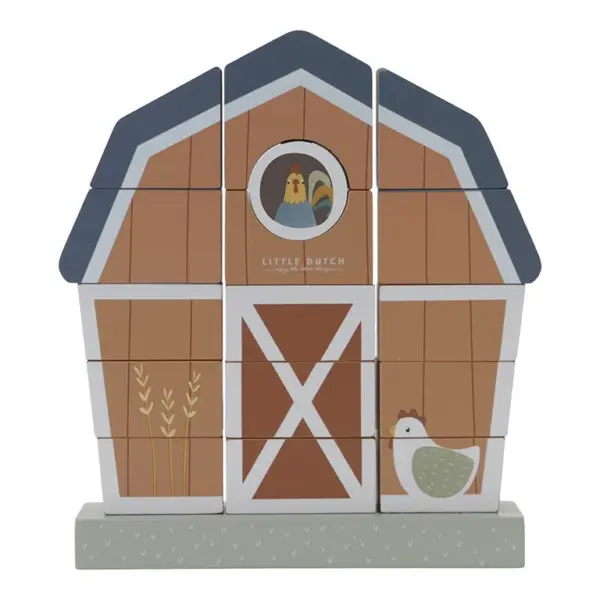 Little Dutch Stapelspiel Bauernhaus Little Farm