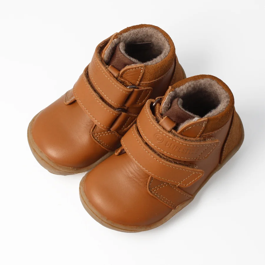 bLIFESTYLE Barfuß-Stiefel biberSTYLE TEX haselnuss – Bild 4