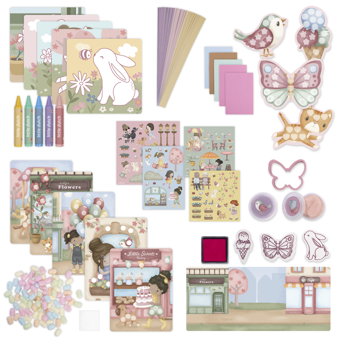 Little Dutch Rosas Creative Box rosa – Bild 2