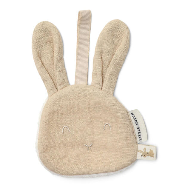 Little Dutch Schnullertuch - Beige - Newborn Naturals - Baby Bunny