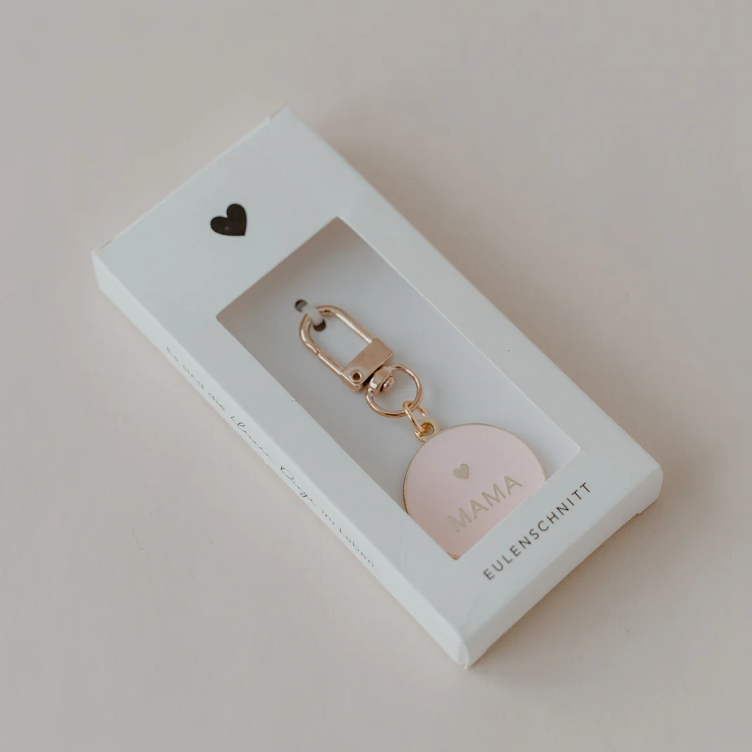 Eulenschnitt Schlüsselanhänger Mama