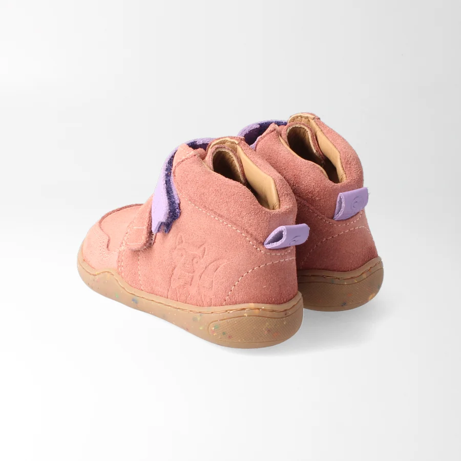 bLIFESTYLE Barfußschuh streifenhörnchenSTYLE altrosa - Standard – Bild 3