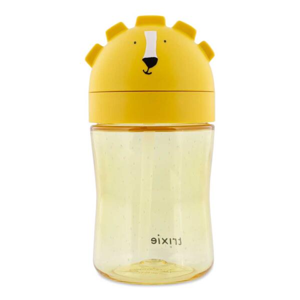 Trixie Trinkbecher mit Strohhalm - Mr. Lion