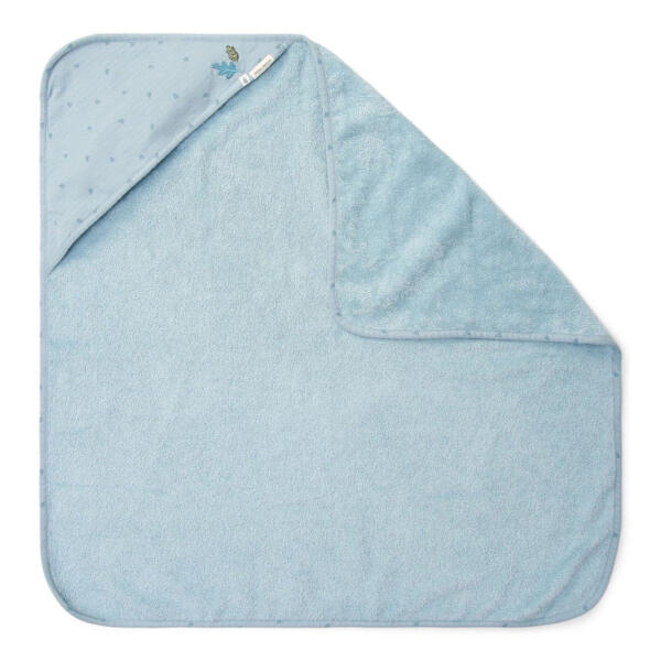 Little Dutch Badetuch Baby Pure Denim Blau 100Cm