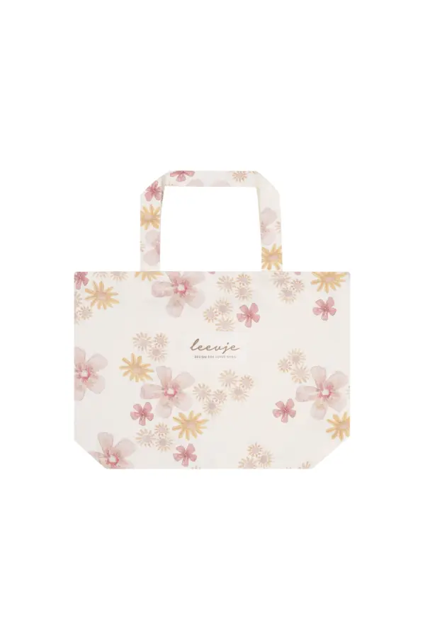 Leevje TOTE BAG SMALL 'FLOWERS'