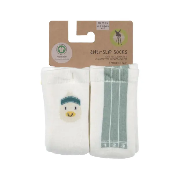 Lässig KINDER ANTIRUTSCH-SOCKEN (2ER-SET), ENTE