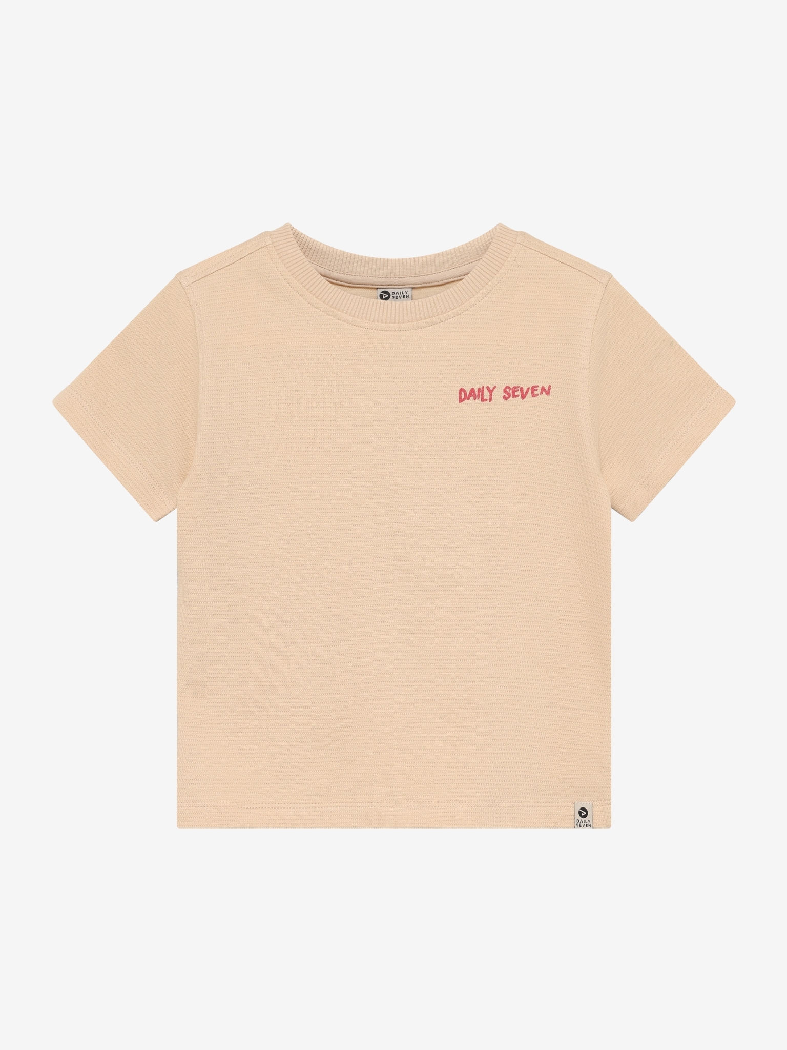Daily Seven - T-shirt Backprint 920307 - 2227 - Latte Sand