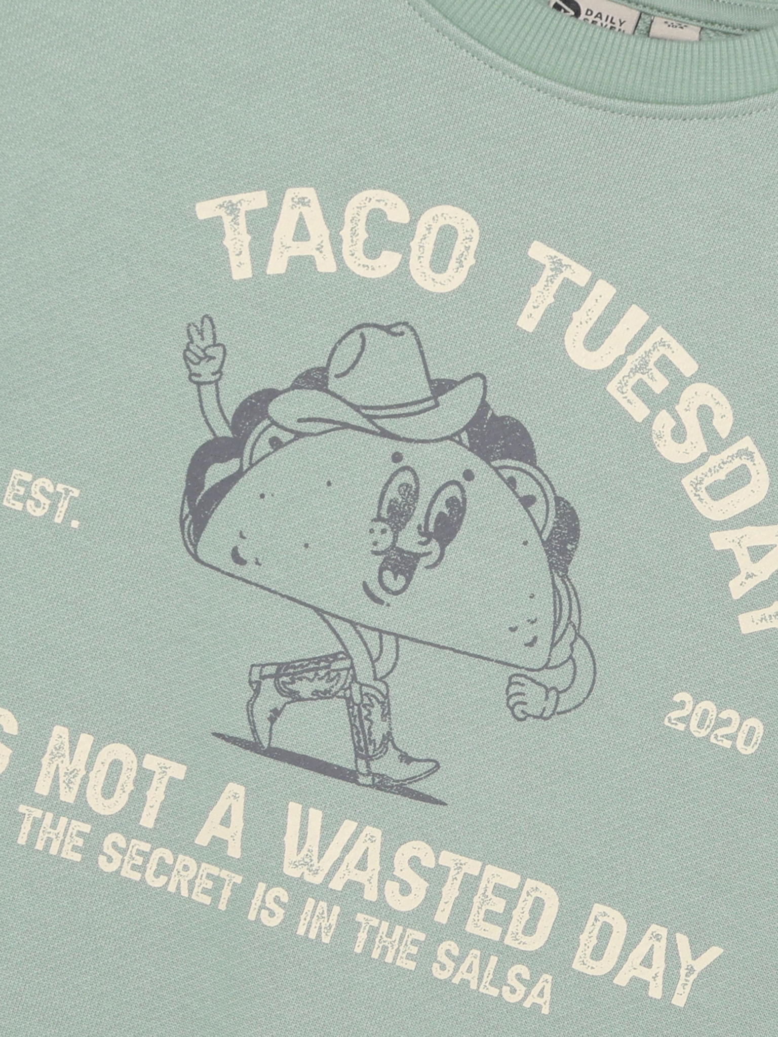 Daily Seven - Oversized Sweater Print – Bild 3