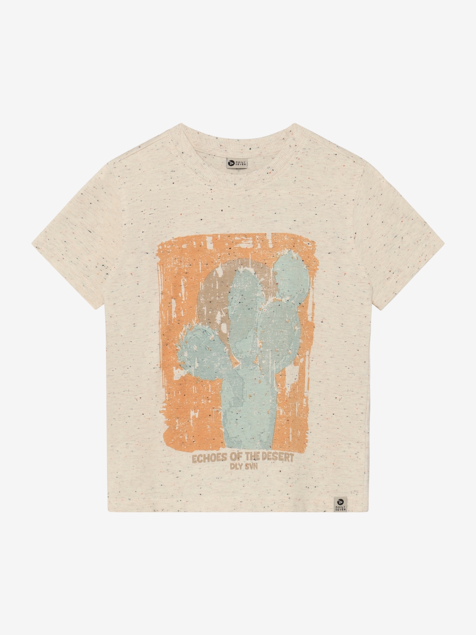 Daily Seven - T-shirt Nappy Print 920348 - 2020 - Sandshell