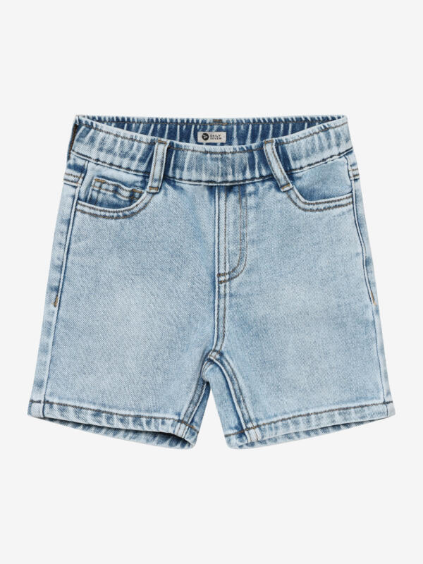Daily Seven - Denim Baggy Shorts 920374 - 7770