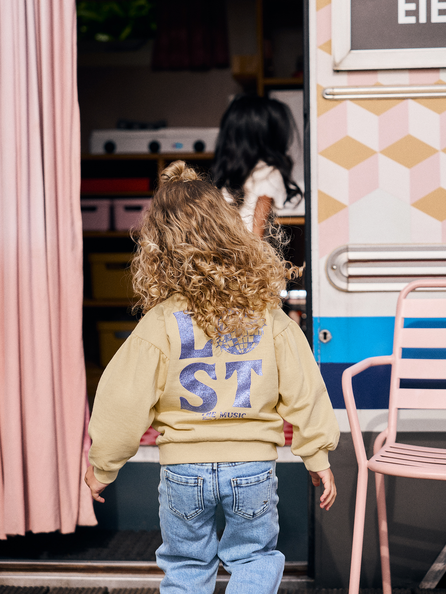 Daily Seven - Sweater Print 930336 - 3915 - Reed Yellow – Bild 4