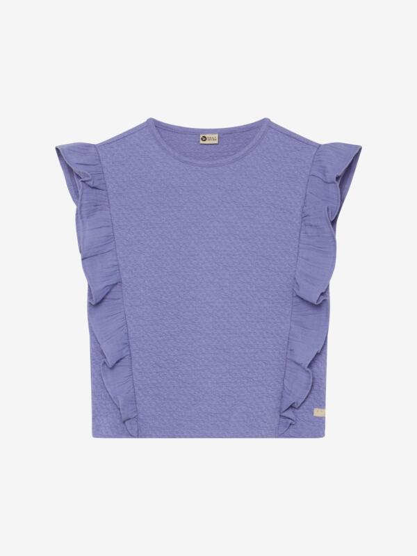 Daily Seven - T-shirt Ruffle 930347 - 6941 - Lolite