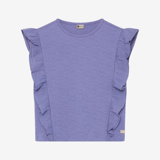 Daily Seven - T-shirt Ruffle 930347 - 6941 - Lolite