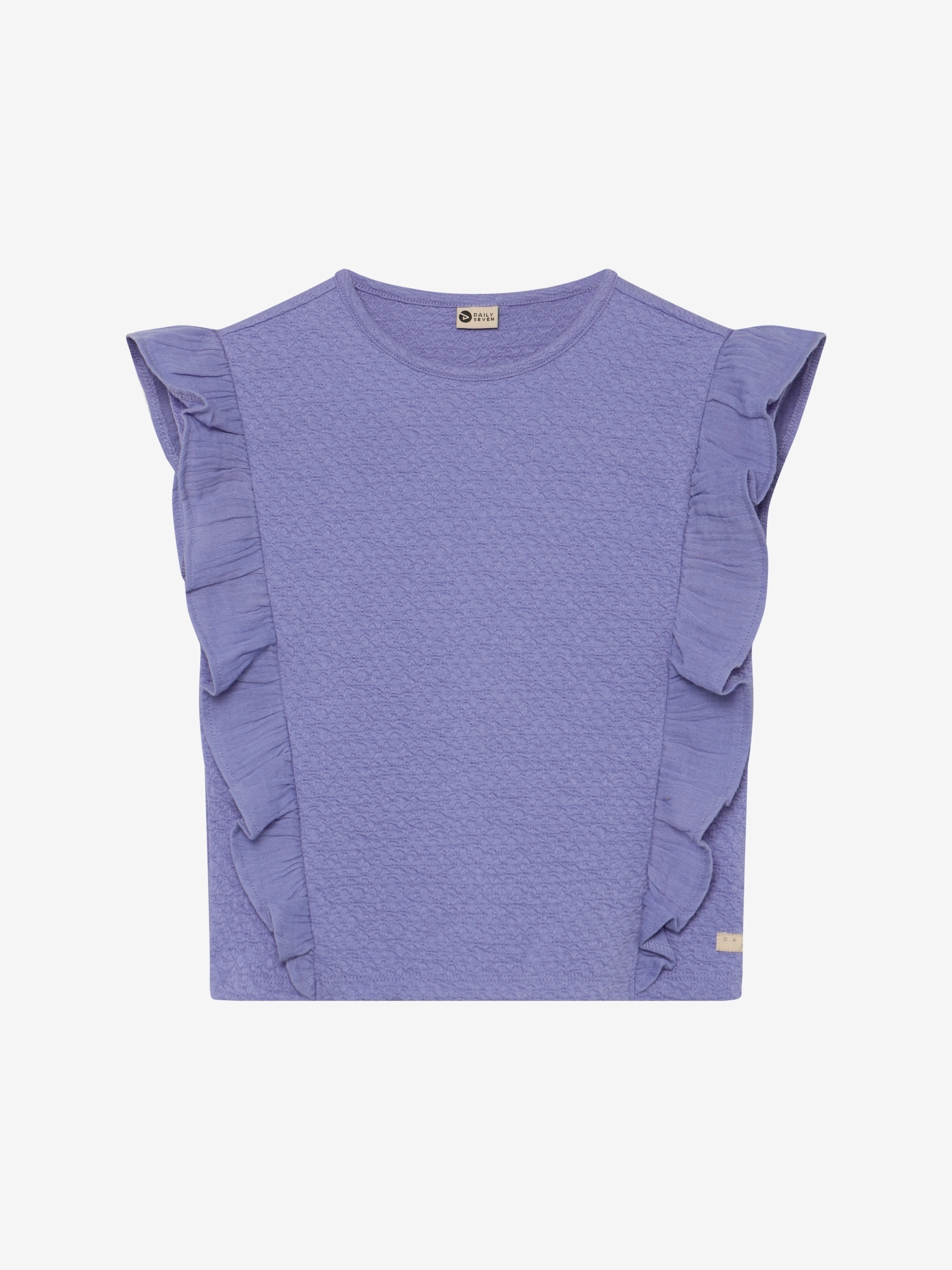 Daily Seven - T-shirt Ruffle 930347 - 6941 - Lolite