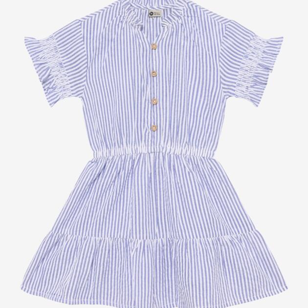 Daily Seven - Dress Stripe Ruffle 930381 - 6941 - Lolite